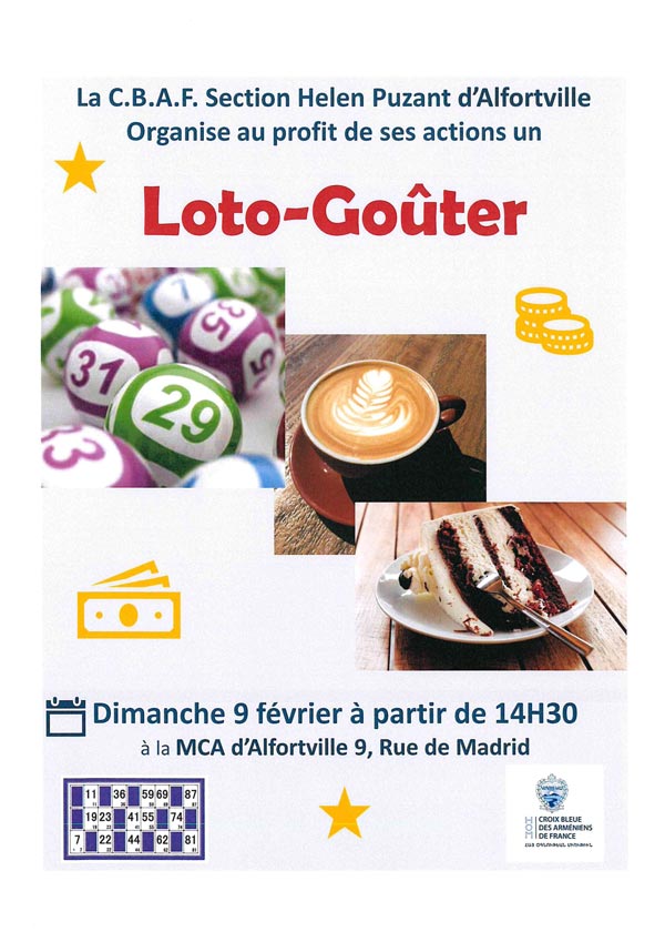 Loto-goûter à Alfortville