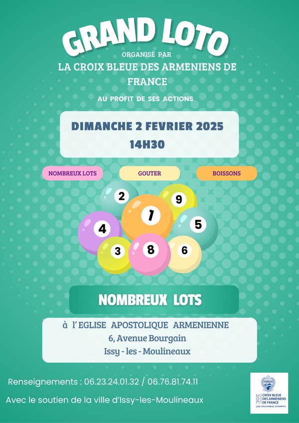 Grand Loto à Issy les Moulineaux